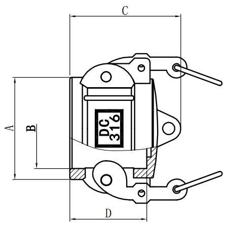 SS camlock coupling type DC-Product Description（1）.jpg